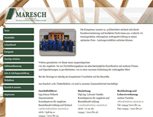 Tablet Screenshot of holzbau-maresch.at